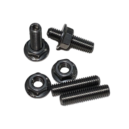 PKS -  M6 Studs with Flanged Nuts for Hydrofoil Mounting - Set of 4