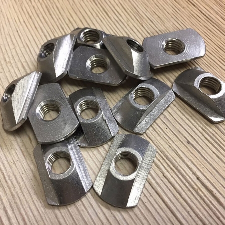 PKS -  M8 Stainless Steel Low Profile Track Nuts